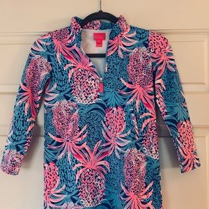 Girls (6-7) Lilly Pulitzer dress (pineapples)